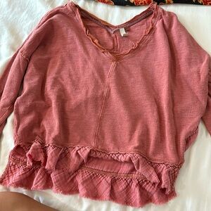 Anthropologie Long Sleeve Top